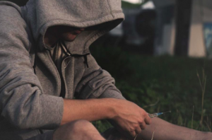 A Man Doing Drugs